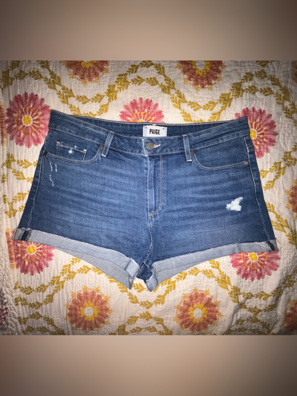 PAIGE Denim Shorts